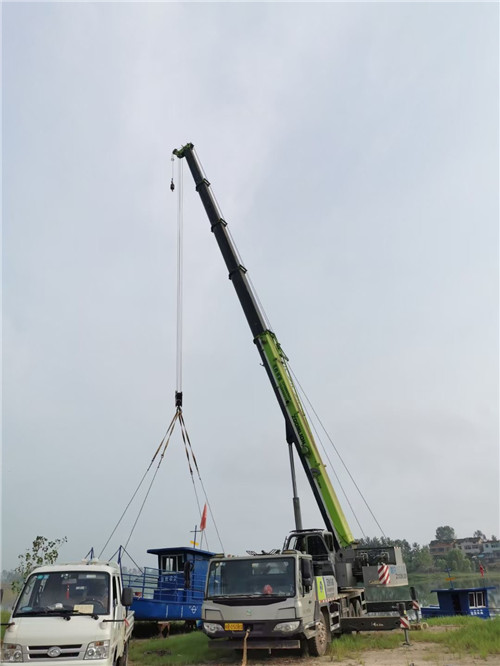 宿迁市桥梁建设吊装案例